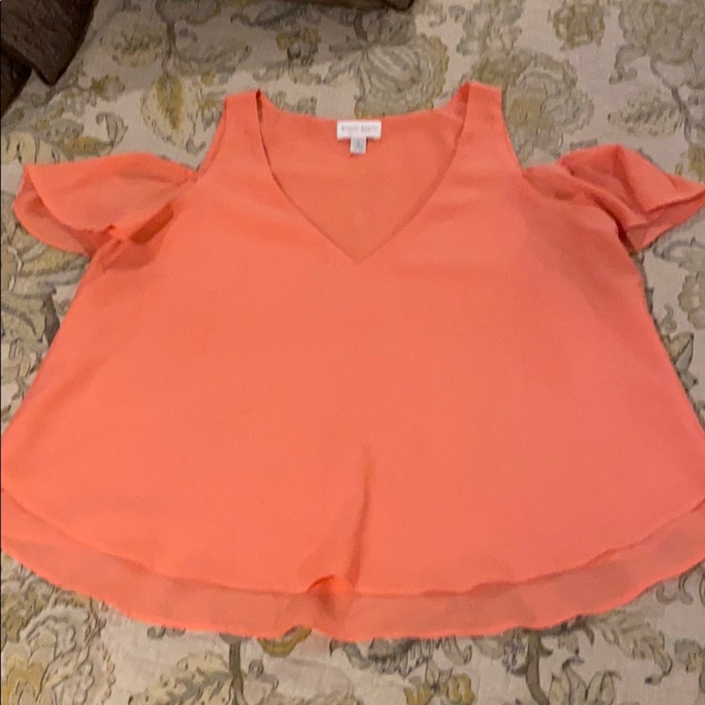 Flirty Cold Shoulder Blouse